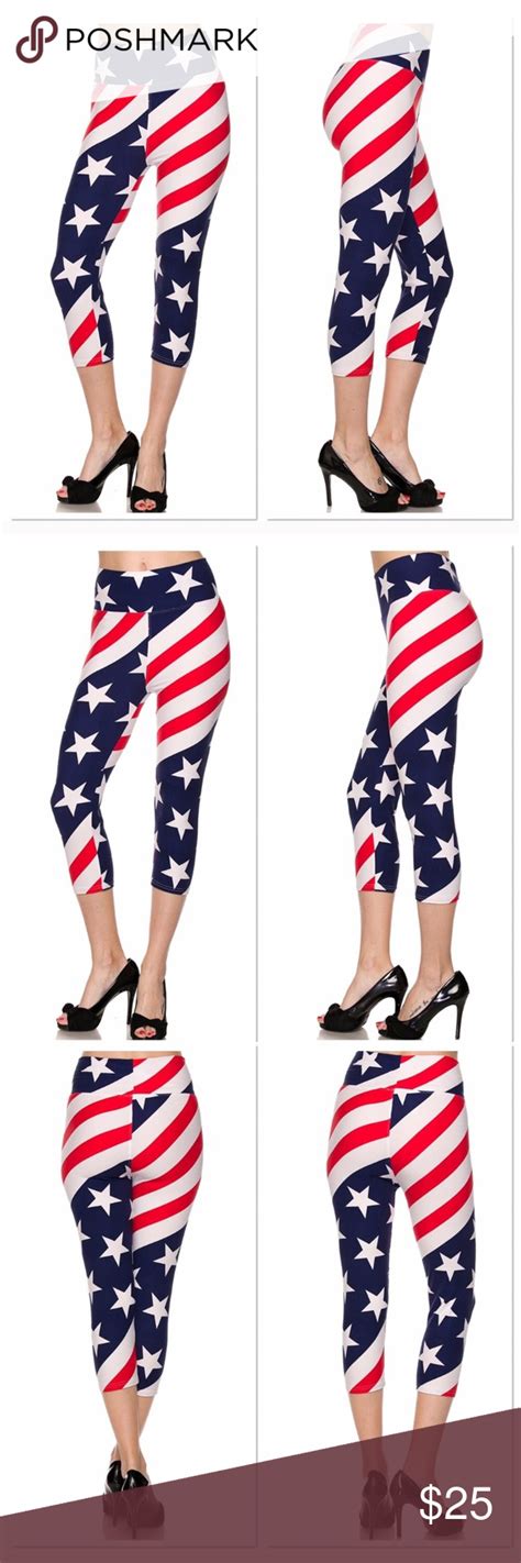awesome patriotic capris 🇺🇸🇺🇸🇺🇸 american flag leggings clothes design tunic tops