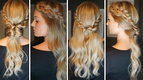 Four Crown Dutch Braid Looks Quick And Easy Youtube