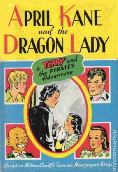 April Kane And The Dragon Lady Hc 1942 Whitman Terry And The Pirates