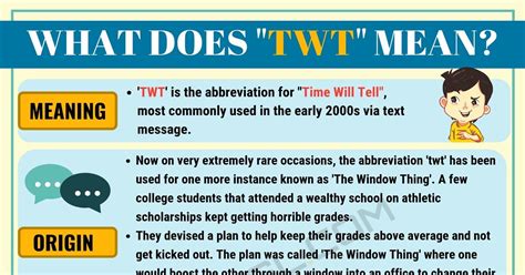 607 is a number that has been showing up in font of you. TWT Meaning: What Does TWT Mean And Stand For? - 7 E S L