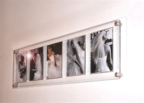 5x 7x5 Multi Picture Photo Frame Magnetic 5 X 7 Floating Cheshire