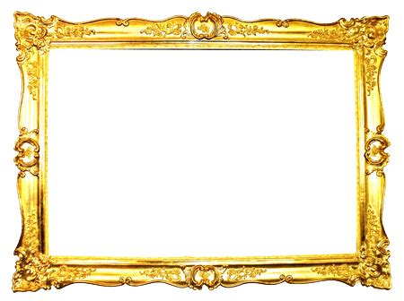 Gold frame png, Gold frame png Transparent FREE for download on