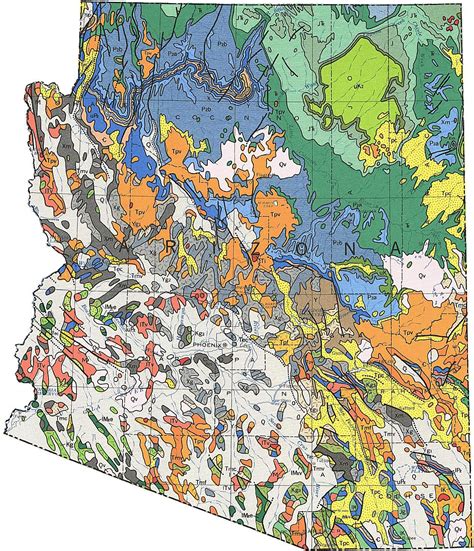 Geologic Maps Of The 50 United States