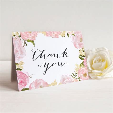 Greeting Cards Thank You Cards Tc 27 Bridal Shower Wedding Thank Yous