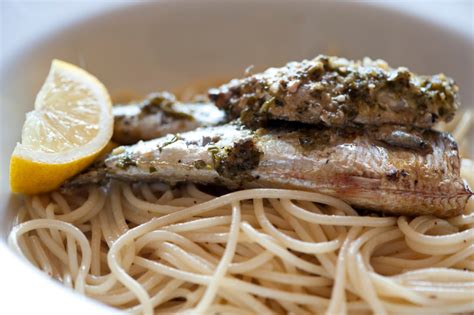 Sardines With Gremolata And Spaghetti Recipe