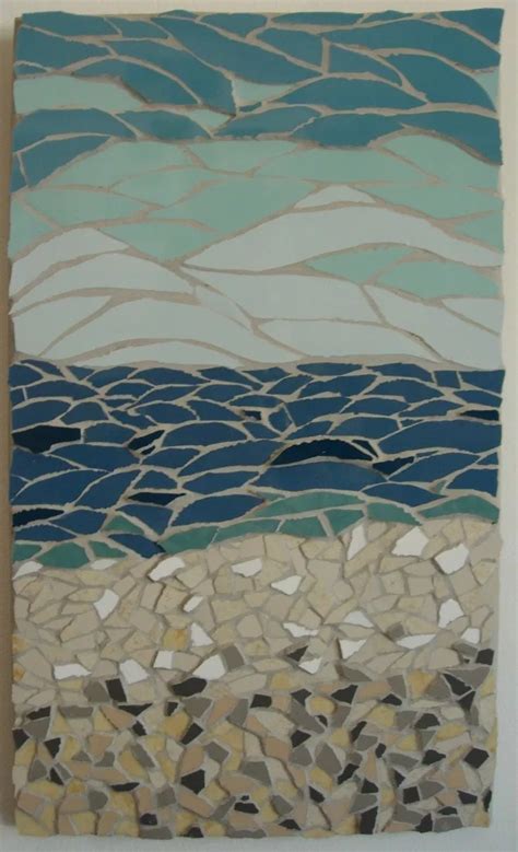 Beach Mosaic Mosaic Art Projects Mosaic Crafts Mosaic Ideas Fun