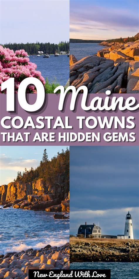 10 Coastal Towns In Maine That Are Hidden Gems Maine Travel Coastal