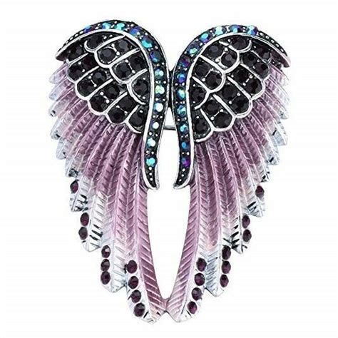 guardian angel wing brooch pins and pendants 2 in 1 scarf holders bridal brooch ebay pin