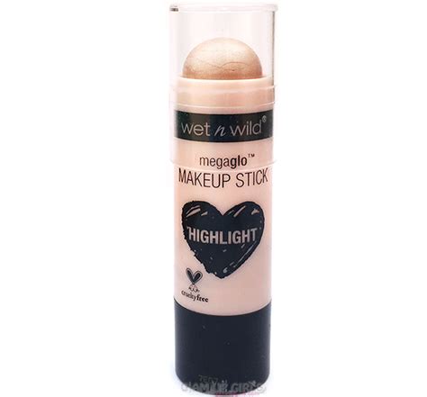Wet N Wild MegaGlo Makeup Stick Highlighter Review And Swatches Glam Up Girls