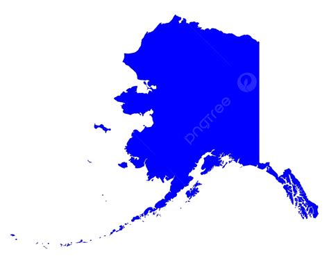 Hình ảnh Bản đồ Của Alaska Minh Họa Bản đồ Mỹ Vectơ Png Hình Minh Họa