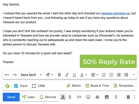 4 Sales Follow Up Email Samples With Templates Ready To Go