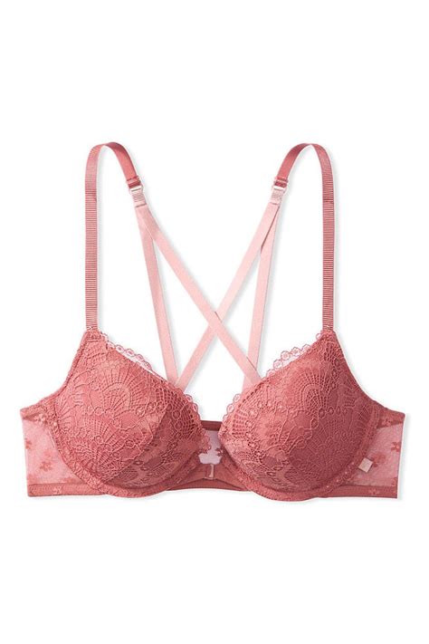 Buy Victorias Secret Strappy Lace Push Up Bra From The Victorias