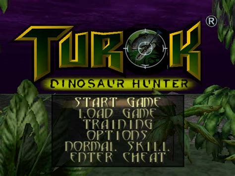Nintendo 64 20th Anniversary Tribute Turok Dinosaur Hunter Game Art HQ