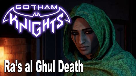Talia Al Ghul Kills Ras Al Ghul Gotham Knights 4k Youtube