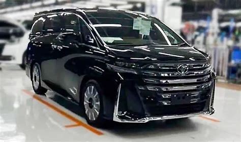 Next Gen Toyota Vellfire Leaked Showing New Design Likely India Bound