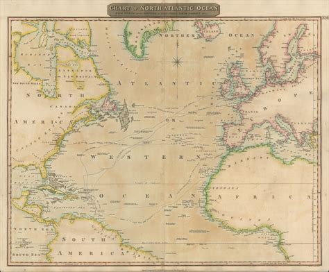 North Atlantic Maps Charts