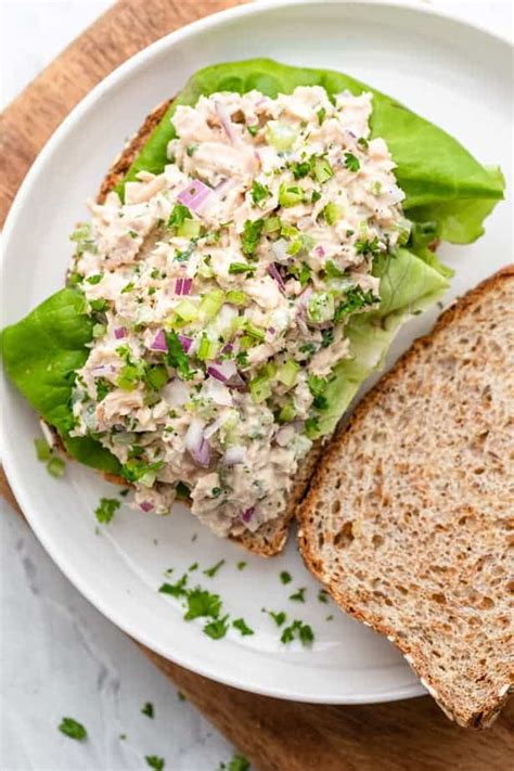 Healthy Tuna Salad No Mayonnaise Feelgoodfoodie