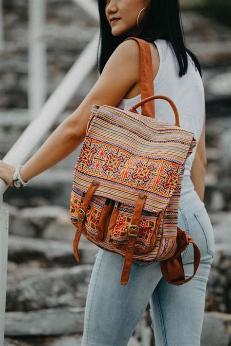 The Stunning One Of A Kind 100 Handmade Backpack For Everyday Use It