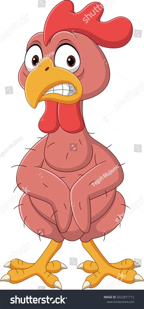 cartoon funny turkey bird naked stock vector royalty free 2022871712 shutterstock