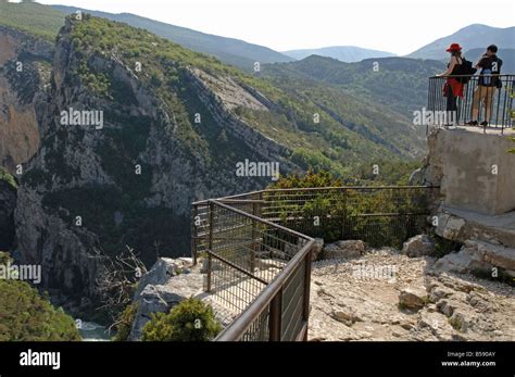 Gorges Du Verdon Which Is Situated In The Departements Of Alpes De