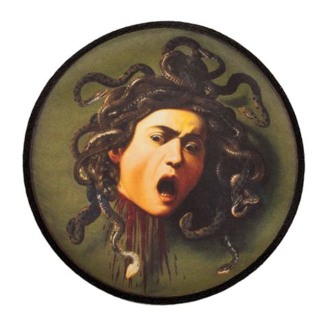 Картина медуза горгона Medusa By Michelangelo Merisi De Caravaggio