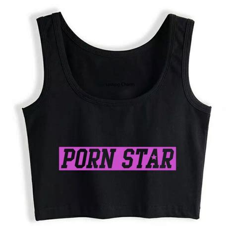 Porn Star Grunge Aesthetic Gothic Y2k Crop Top Sexy Bar Top Tanks