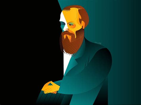 Fyodor Dostoevsky By Gnoori Design On Dribbble Hd Wallpaper Pxfuel