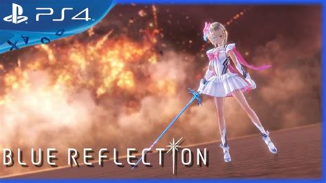 Blue Reflection 2017 Gameplay Trailer English Ps4 Ps Vita Youtube