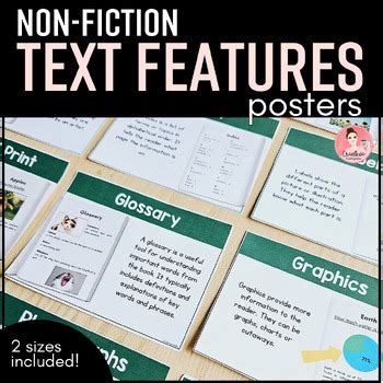 Nonfiction Text Features Posters For Informational Texts TPT