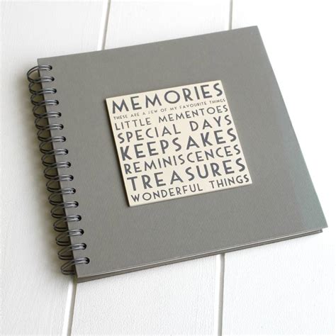 Memories Book Album By Posh Totty Designs Interiors