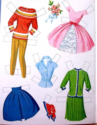 Holiday crafts, kids crafts, crochet, knitting, dolls, rubber stamps it's fascinating to be able to create some of these doll patterns! Barbie Paper Doll