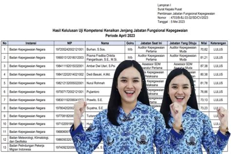 Selamat Bkn Resmi Umumkan Nama Lulus Pns Jabatan Fungsional Jf