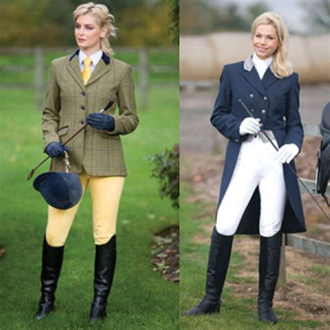 Stylish English Horseback Riders Equestrian Outfits Riding Outfit