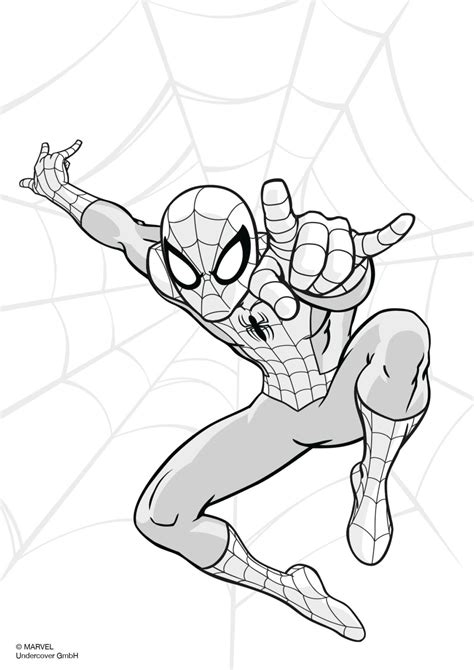 Malvorlage Spiderman - Aausmalbilder.club