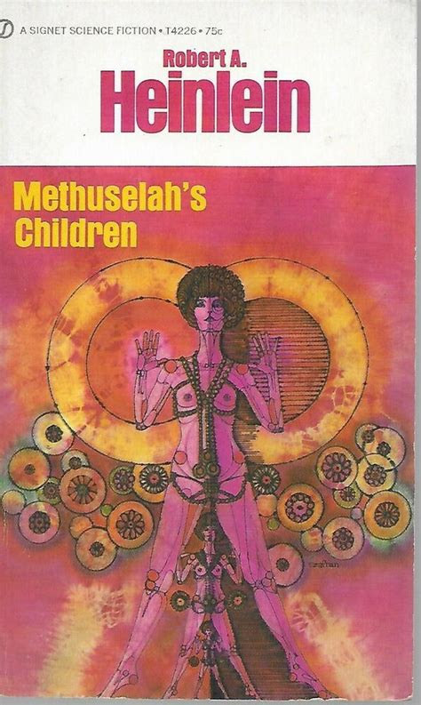 Methuselahs Children By Robert Heinlein Book Cover Art Science