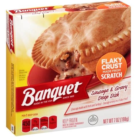 Banquet Breakfast Pot Pie Sausage Gravy 7 Oz Instacart