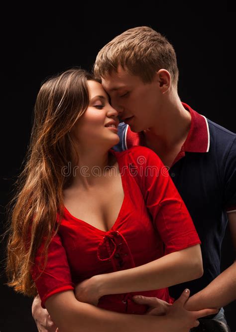 Portrait Of A Passionate Couple Stock Image Image Of Girl Adult