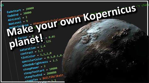 How To Make A Kopernicus Planet Kerbal Space Program Youtube