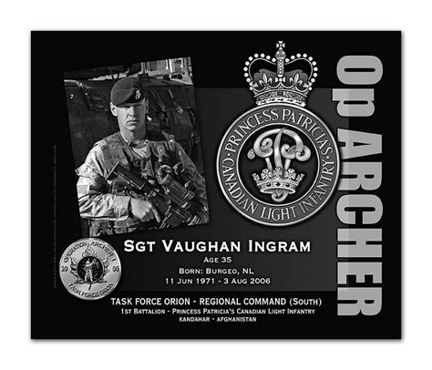 Vaughan Ingram The Canadian Virtual War Memorial Veterans Affairs