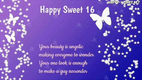 Happy Birthday Sweet Sixteen Quotes Birthdaybuzz