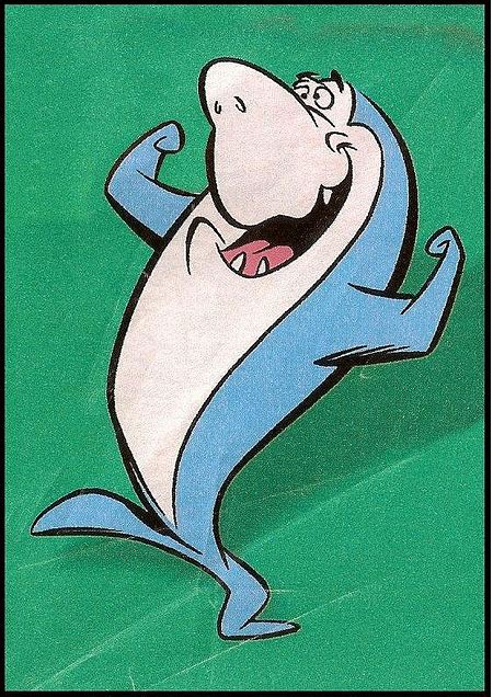Jabberjaw Sharks Man Cartoon Character Pictures Old Cartoon