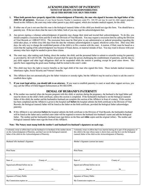Voluntary Termination Of Parental Rights Form Arkansas Fill Out And Sign