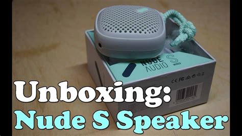 Unboxing Nude S Wired Portable Speaker YouTube