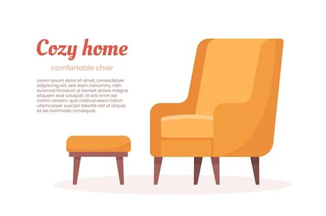 Premium Vector Cozy Home Interior Design Concept Interior Furniture