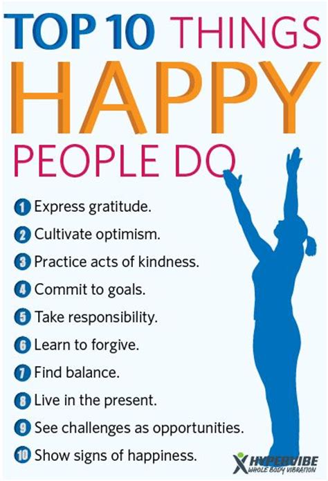 Here Are The Top 10 Things Happy People Do This Is A Must Read What
