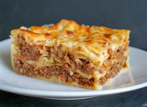 Lasagnes à la bolognaise maison