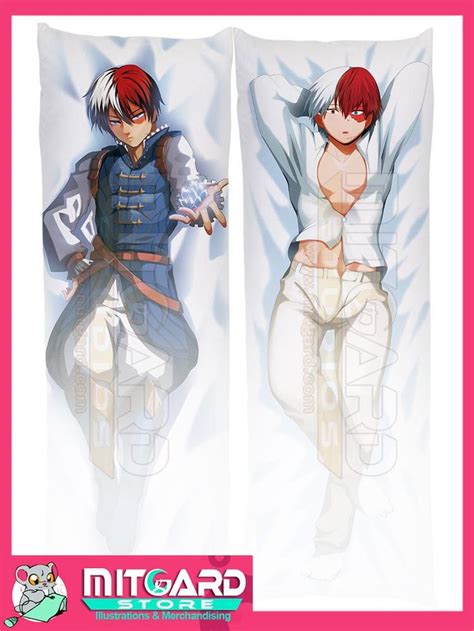 Shoto Todoroki V1 Body Pillow Case My Hero Academia Body Pillow Anime Dakimakura Body Pillow