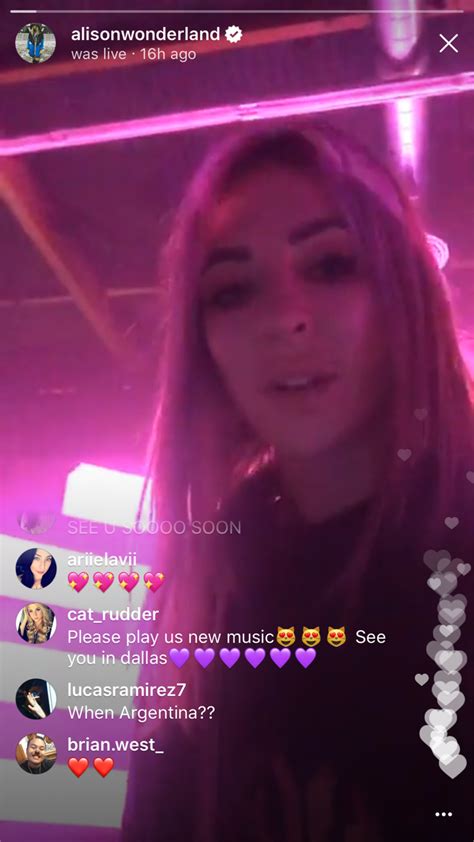 All of the independent scientific research tells us that people who read about countermeasures pose no threat to us. Alison Wonderland Previews New Album and Tour Setup During ...