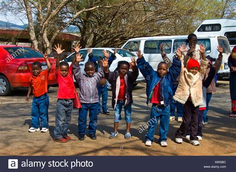 Black Children Waving South Africa Stock Photos And Black Children Waving