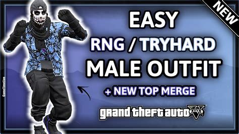 Gta5 Online I Easy Male Tryhardrng Outfit Tutorial New Top Combo